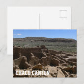 Chaco Canyon Briefkaart (Voorkant / Achterkant)