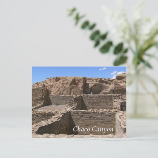 Chaco Canyon Briefkaart (Staand voorkant)
