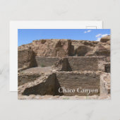 Chaco Canyon Briefkaart (Voorkant / Achterkant)