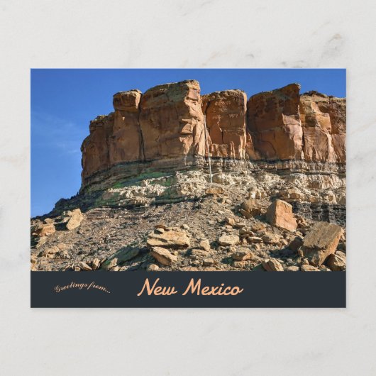 Chaco Canyon New Mexico Briefkaart (Voorkant)
