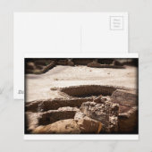 Chaco Canyon New Mexico Briefkaart (Voorkant / Achterkant)