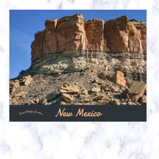 Chaco Canyon New Mexico Briefkaart