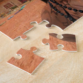 Chaco Canyon op welvaartspad Virtual Ashram Legpuzzel (Zijkant)