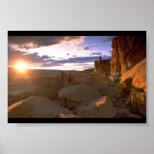 Chaco Canyon Poster (Voorkant)