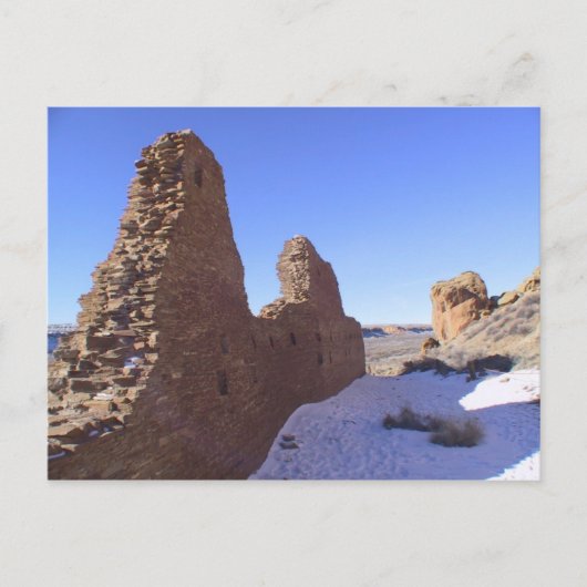 Chaco Culture National Historic Park Briefkaart (Voorkant)