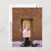 Chaco Culture National Historic Park Briefkaart (Voorkant / Achterkant)
