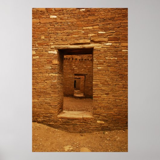 Chaco Doorways Poster (Voorkant)