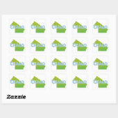 Chaco Vierkante Sticker (Vel)