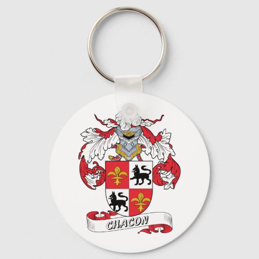 Chacon Family Crest Sleutelhanger (Voorkant)
