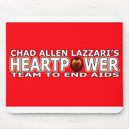 Chad Allen Lazzari Heartpower Muismat (Voorkant)