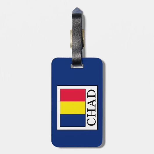 Chad Bagagelabel (Achterkant verticaal)