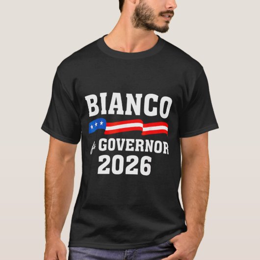 Chad Bianco For Governor Of California 2026  T-shirt (Voorkant)