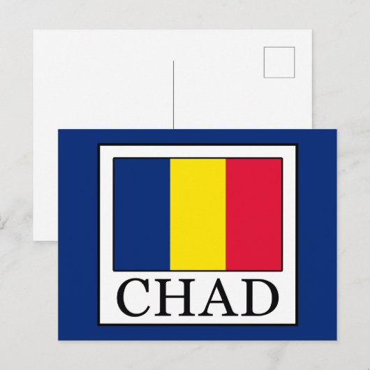 Chad Briefkaart (Voorkant / Achterkant)