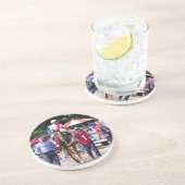 Chad Brown in Saratoga Zandsteen Onderzetter (Zijkant)