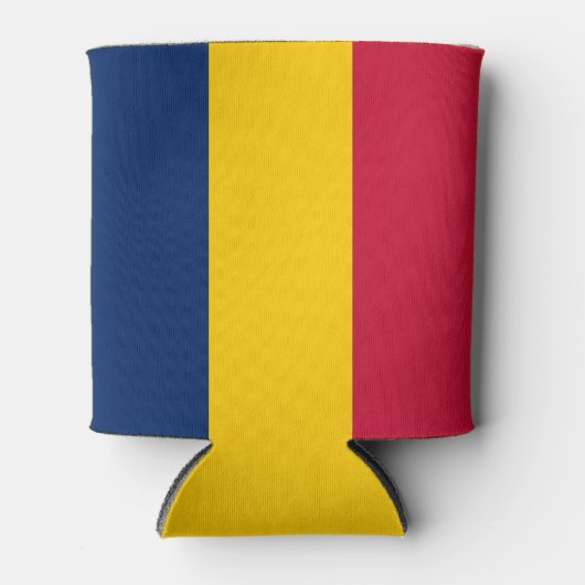 Chad Flag Blikjeskoeler (Voorkant)