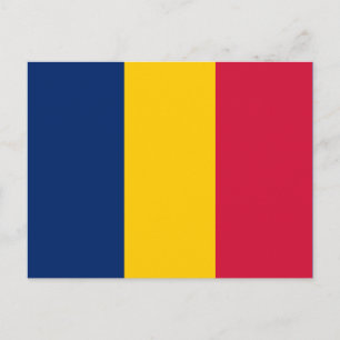 Chad Flag Briefkaart