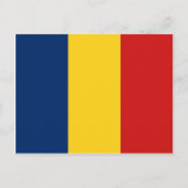 Chad Flag Briefkaart (Voorkant)