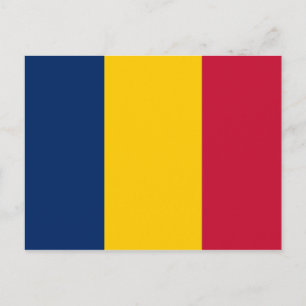 Chad Flag Briefkaart