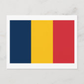 Chad Flag Briefkaart (Voorkant)