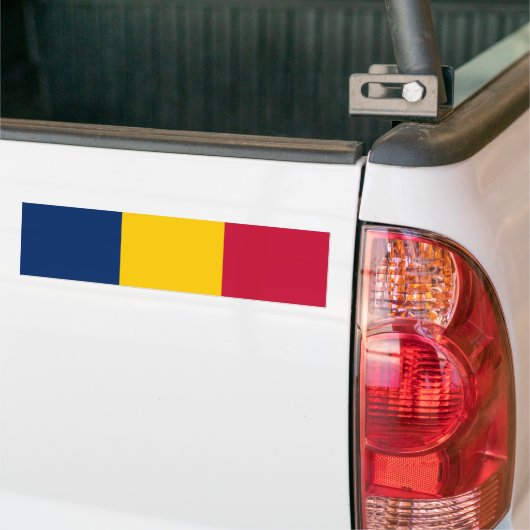 Chad Flag Bumpersticker (Op Truck)
