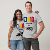 Chad Flag Independence Celebration T-Shirt (Unisex)