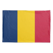Chad Flag Kussensloop (Achterkant)