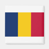 Chad Flag Magneet (Voorkant)