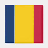 Chad Flag Magneet (Voorkant)