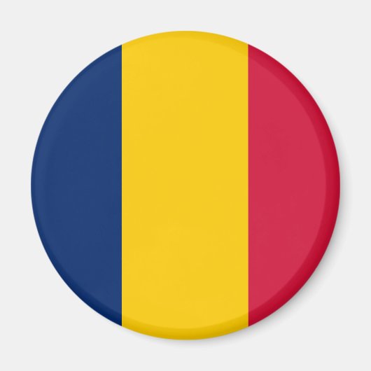 Chad Flag Magnet (Voorkant)