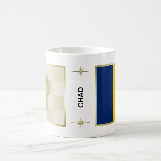 Chad Flag + Map Mok (Center)