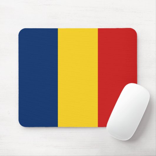 Chad Flag Mousepad Muismat (Met muis)