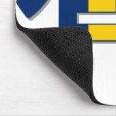 Chad Flag Muismat (Hoek)