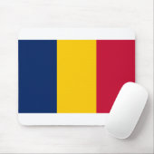 Chad Flag Muismat (Met muis)