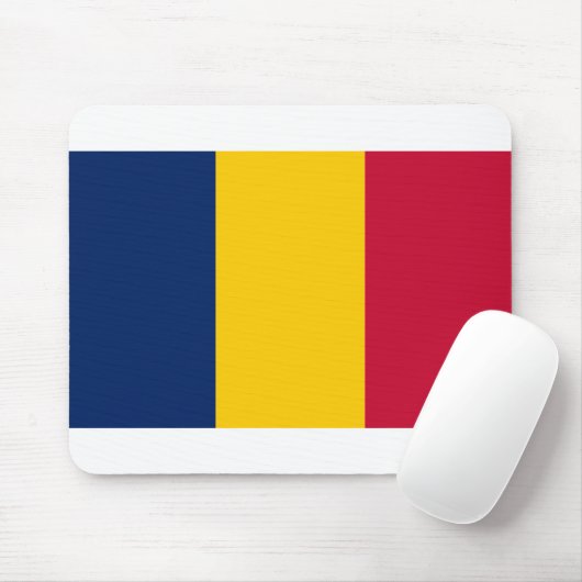 Chad Flag Muismat (Met muis)