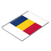 Chad Flag Notitieboek (Linkerzijde)