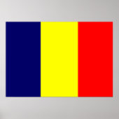 Chad Flag Poster (Voorkant)