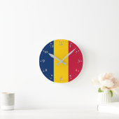 Chad Flag Ronde Klok (Huis)