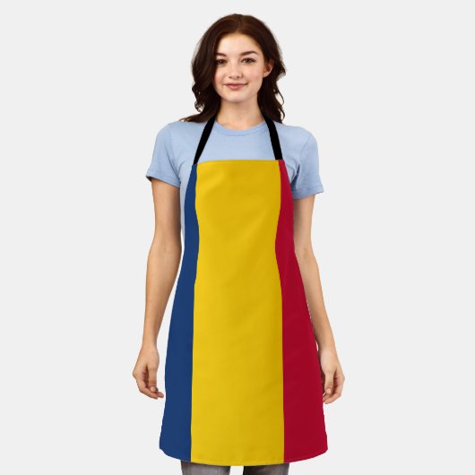 Chad Flag Schort (Gedragen)