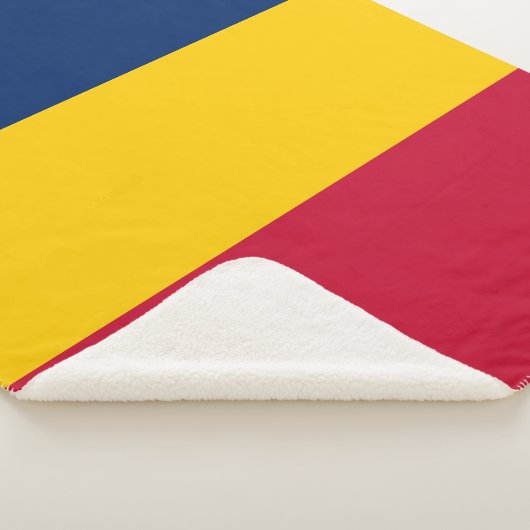 Chad Flag Sherpa Deken (3/4)