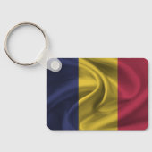 Chad Flag Sleutelhanger (Achterkant)