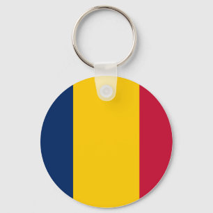 Chad Flag Sleutelhanger
