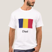 Chad Flag T-shirt (Voorkant)