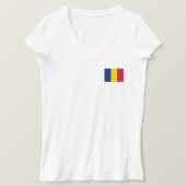 Chad Flag T-shirt (Design voorkant)