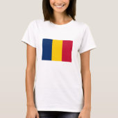 Chad Flag T-shirt (Voorkant)