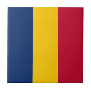 Chad Flag Tegeltje