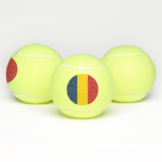 Chad Flag Tennisballen (Multi)