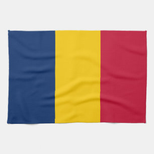 Chad Flag Theedoek
