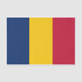 Chad Flag Tissuepapier