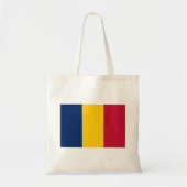 Chad Flag Tote Bag (Voorkant)