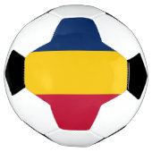 Chad Flag Voetbal (Gedraaid)